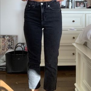 Black top shop denim jeans!